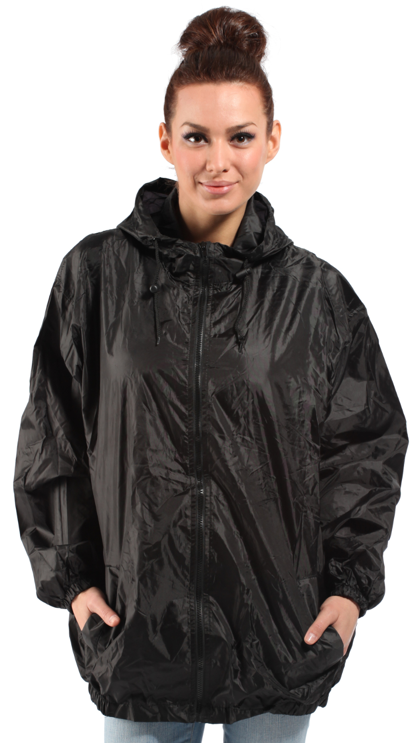 Womens Cagoule Kagoule KAGOOL sac Brand New Ladies Pac a Mac Rain Coat ...